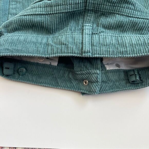 M 7/8 girls Cat and Jack Teal- Blue/Green Corduroy Skirt - Picture 7 of 7